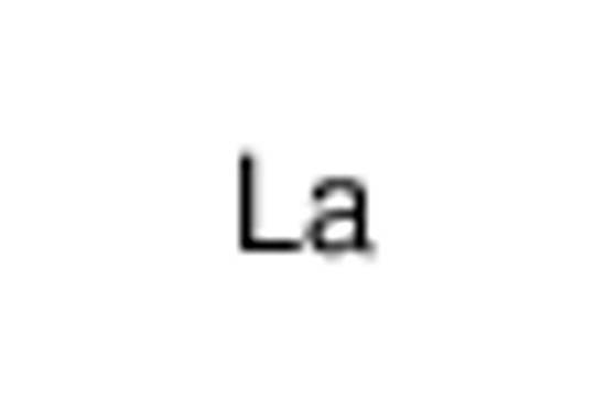 Picture of lanthanum atom